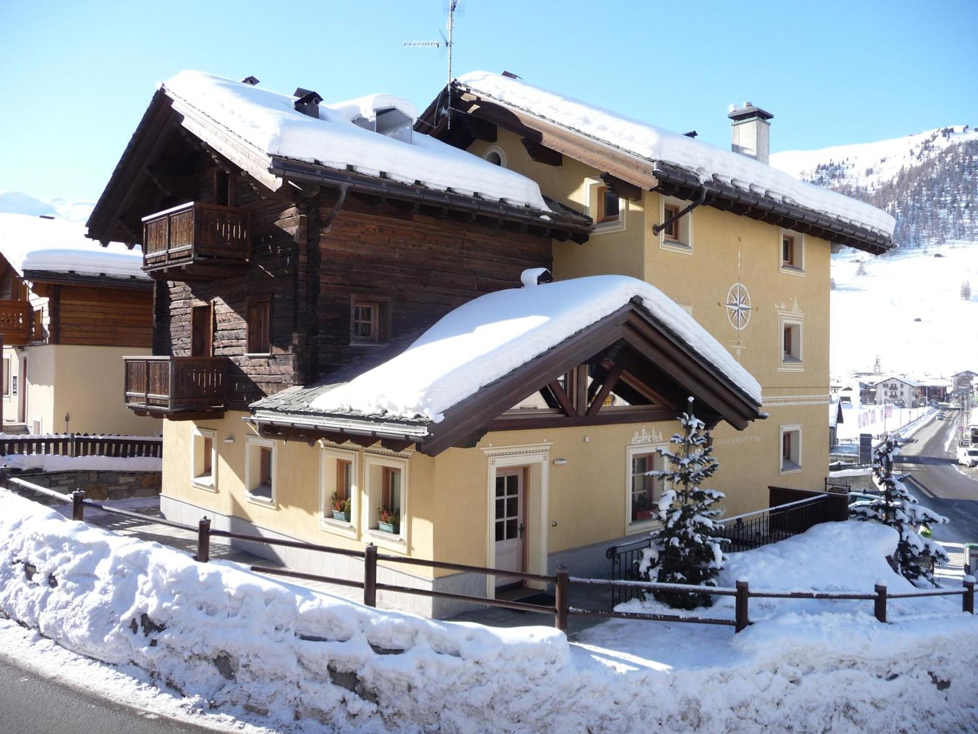 Chalet Mottolino Aparthotel Livigno Exteriör bild